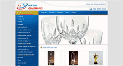 Desktop Screenshot of giakhanggifts.com